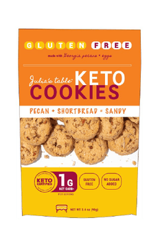 JULIAS TABLE: Cookie Pecan Keto, 3.4 oz