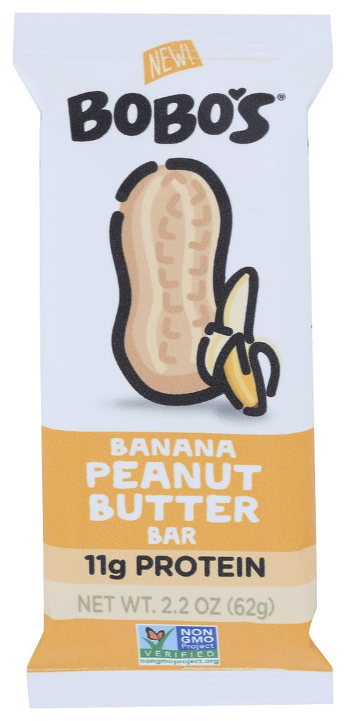 BOBOS OAT BARS: Banana Peanut Butter Protein Bar, 2.2 oz