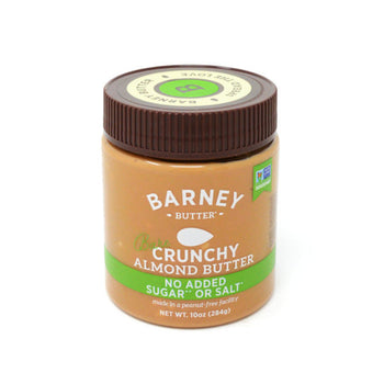 BARNEY BUTTER: Almond Butter Bare Crunchy, 10 oz