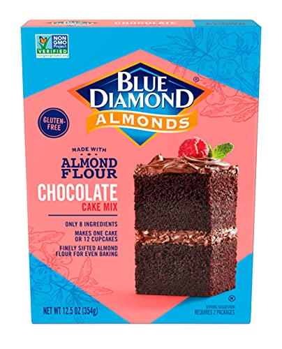 BLUE DIAMOND: Baking Mix Chocolate Cake, 12.5 oz