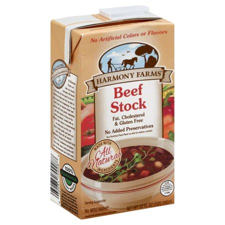 HARMONY FARMS: Beef Broth, 32 fo