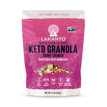 LAKANTO: Granola Berry Crnch Keto, 11 oz