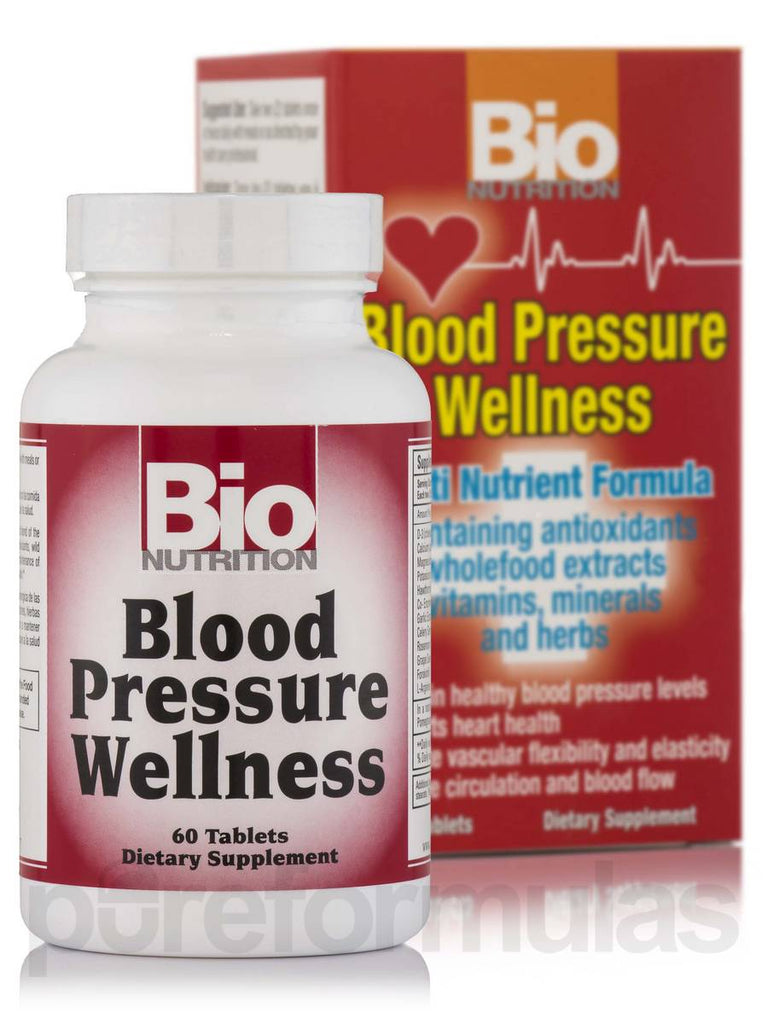 BIO NUTRITION: Blood Pressure Wellness, 60 tablets