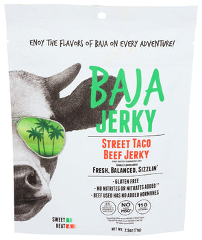 BAJA JERKY: Street Taco Beef Jerky, 2.5 oz