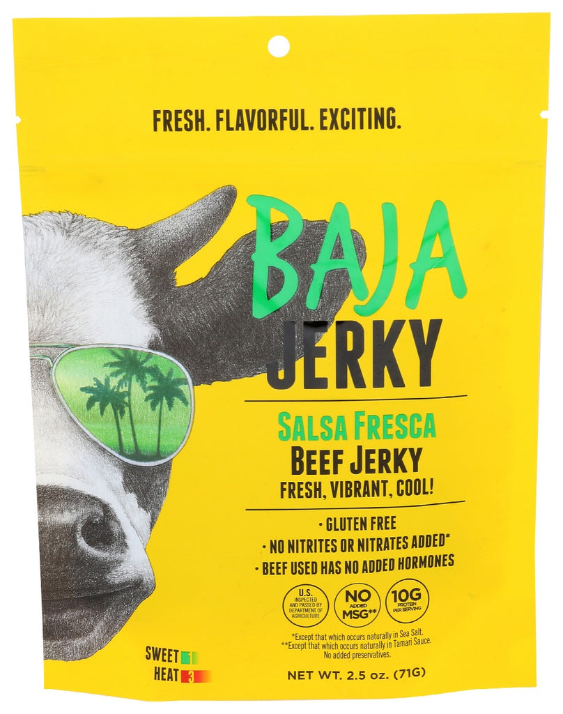 BAJA JERKY: Salsa Fresca Beef Jerky, 2.5 oz