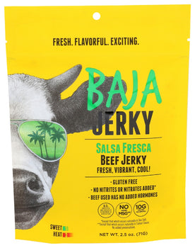 BAJA JERKY: Salsa Fresca Beef Jerky, 2.5 oz