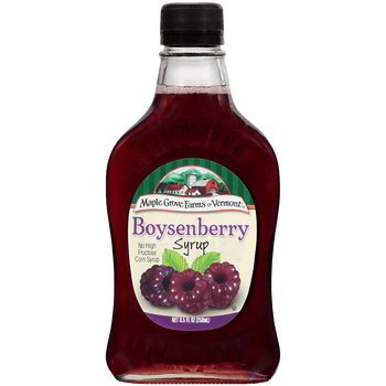 MAPLE GROVE: Boysenberry Syrup, 8.5 oz