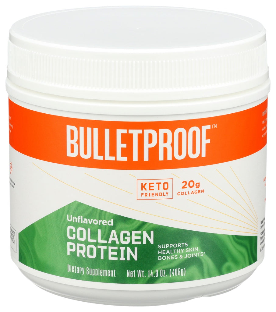 BULLETPROOF: Collagen Protein Unflavored, 14.3 oz