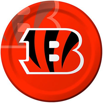 CREATIVE CONVERTING: Plate Dinner Cin Bengals, 8 ea