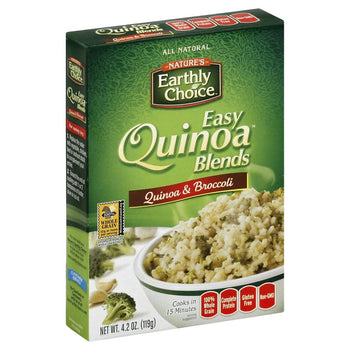 NATURES EARTHLY CHOICE: Quinoa Blends Thai Broccoli with Edamame, 4.2 oz