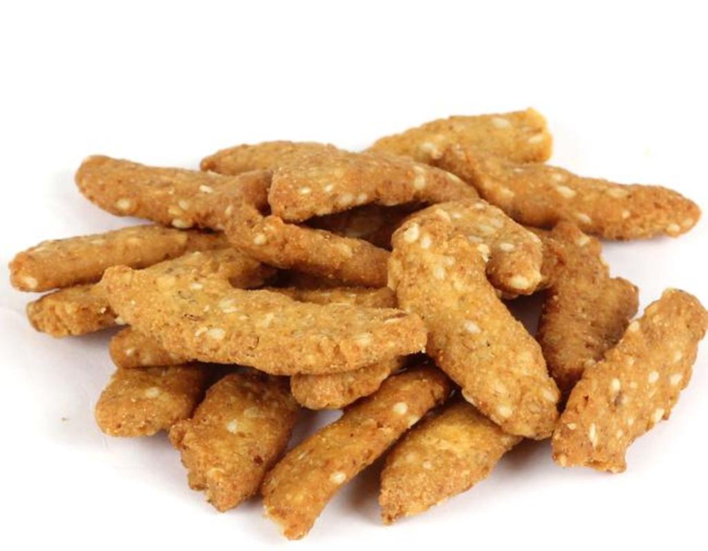 BULK SNACKS: Garlic Sesame Sticks Snacks, 15 lbs