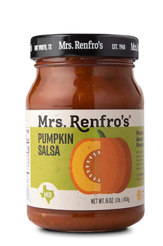 MRS RENFRO: Salsa Pumpkin, 16 oz