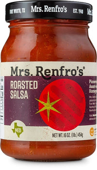 MRS RENFRO: Salsa Roasted, 16 oz