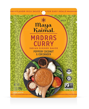 MAYA KAIMAL: Sauce Madras Curry Pouch, 7 oz