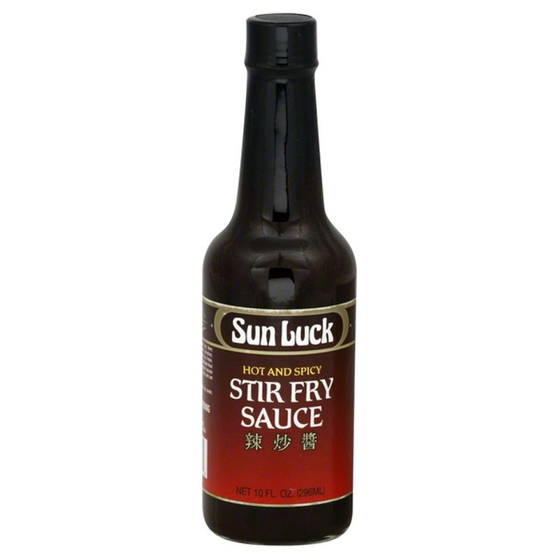 SUN LUCK: Sauce Str Fry Hot Spicy, 10 oz