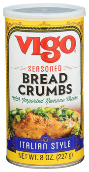 VIGO: Seasoned Italian Style Bread Crumbs, 8 oz