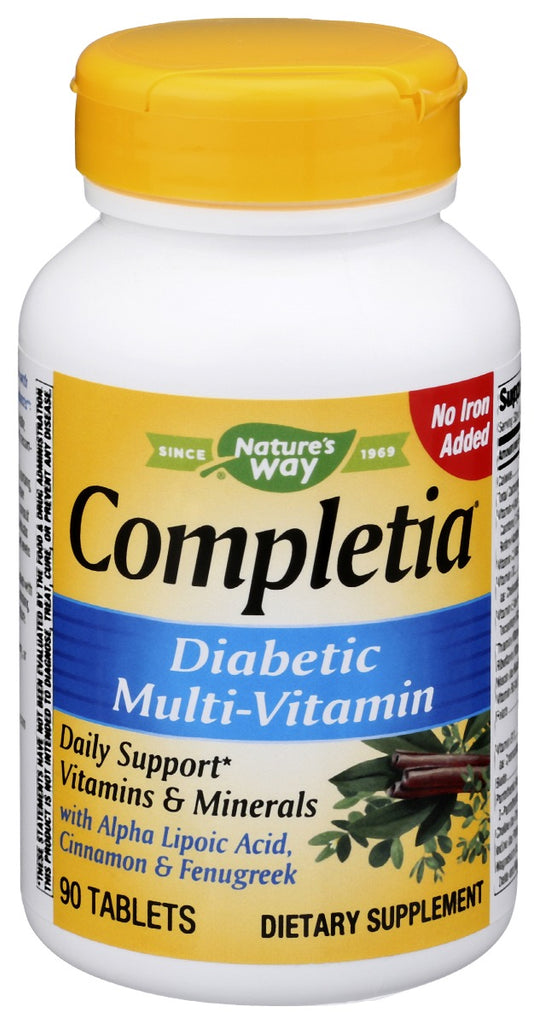 NATURES WAY: Completia Diabetic, 90 tb