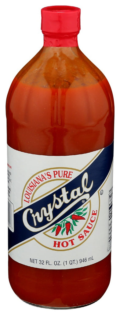 CRYSTAL: Hot Sauce, 32 fo