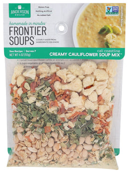 FRONTIER SOUP: Cali Coastline Creamy Cauliflower Soup, 4 oz