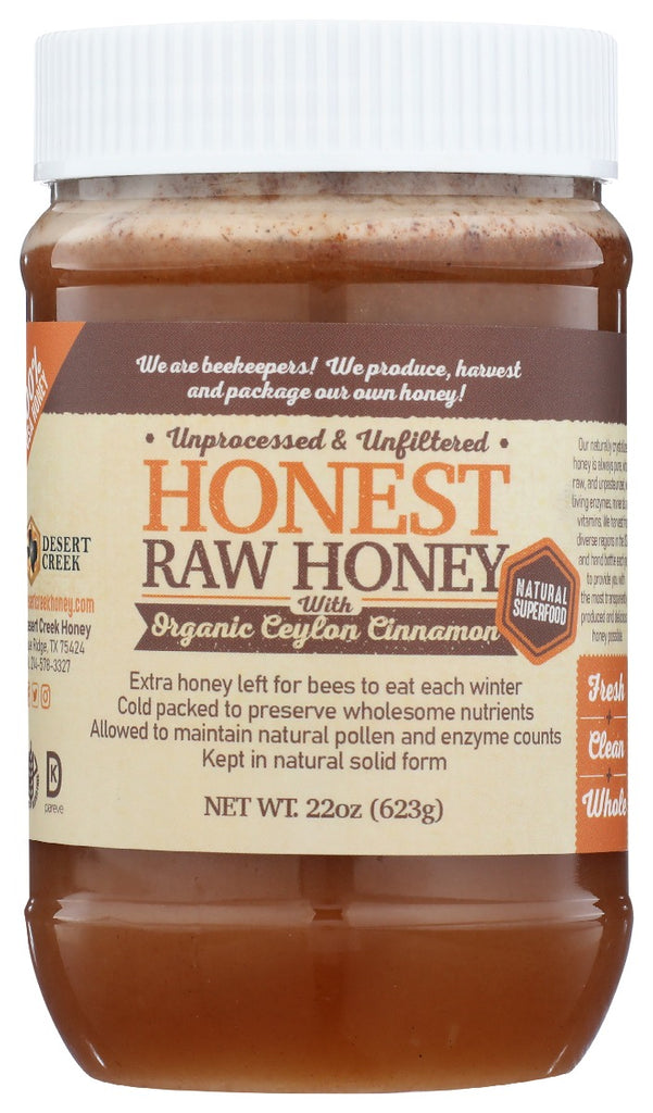 DESERT CREEK HONEY LLC: Honest Raw Honey, 22 fo