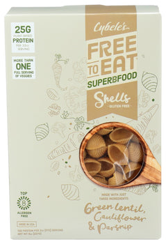 CYBELES: Superbfood White Shells Pasta, 8 oz