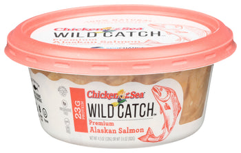 CHICKEN OF THE SEA: Wild Catch Premium Alaskan Salmon, 4.5 oz