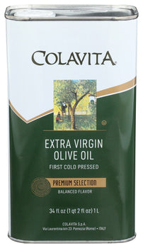 COLAVITA: Premium Selection Extra Virgin Olive Oil, 34 oz