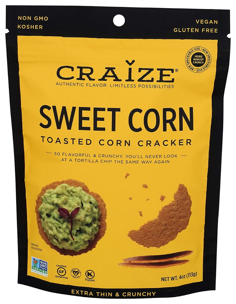 CRAIZE: Crackers Corn Sweet, 4 oz