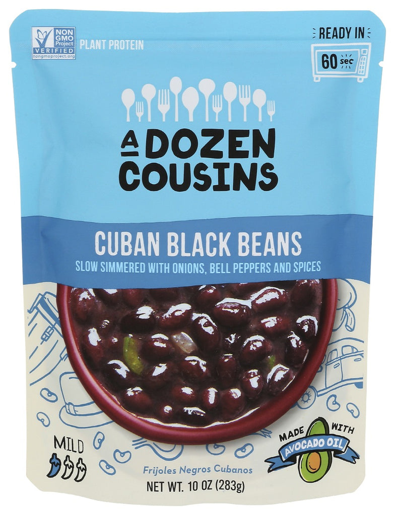 A DOZEN COUSINS: Cuban Black Beans, 10 oz