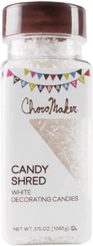 CHOCOMAKER: Candy Shred White, 0.375 oz