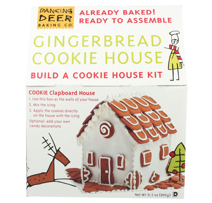 DANCING DEER: Gingerbread Cookie House, 31.5 oz