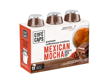 CAFE CAPS: Mexican Mocha Coffee, 6 cu