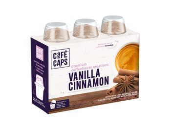 CAFE CAPS: Vanilla Cinnamon Coffee, 6 cu