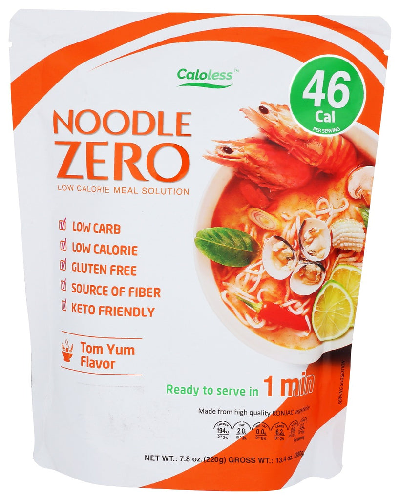 CALOLESS: Tom Yum Konjac Noodle Zero, 13.4 oz