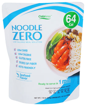 CALOLESS: Seafood Konjac Noodle Zero, 13.1 oz