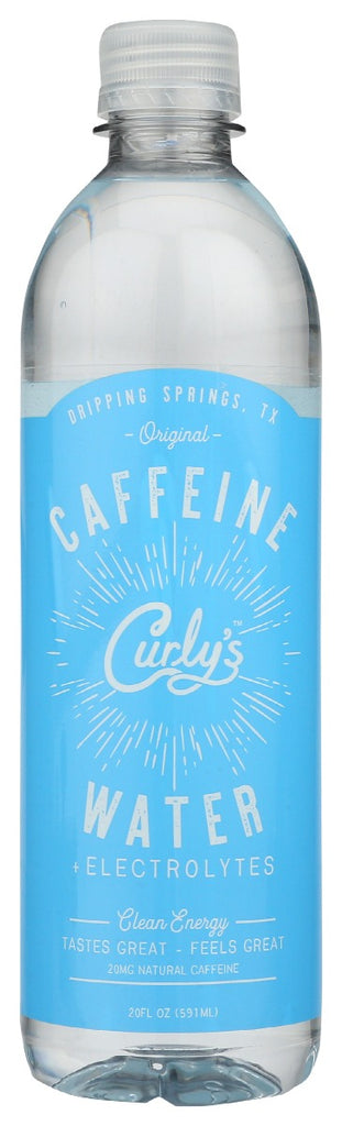 CURLYS: Caffeine Water, 20 fo