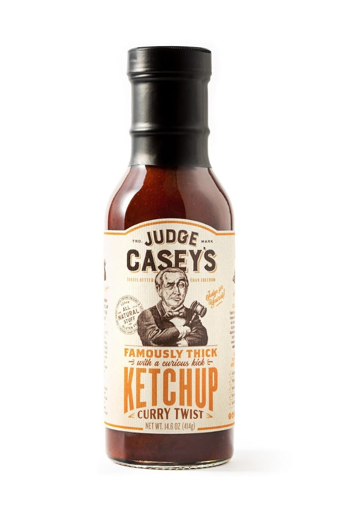 JUDGE CASEYS: Curry Twist Ketchup, 14.6 oz