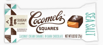 COCOMELS: Sea Salt Squares, 0.92 oz