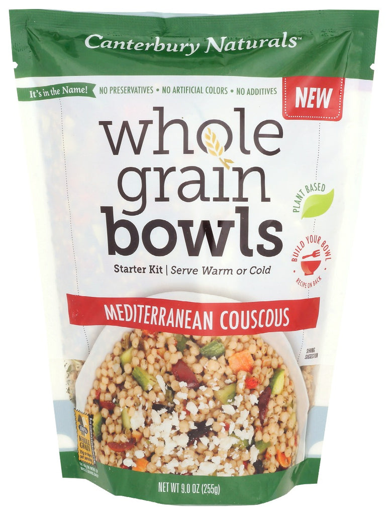 CANTERBURY NATURALS: Mediterranean Couscous, 9 oz