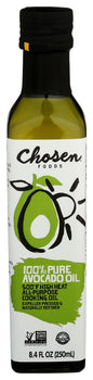 CHOSEN FOODS: 100% Pure Avocado Oil Refined, 250 ml