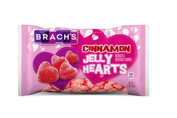 BRACHS: Cinnamon Jelly Hearts, 12 oz