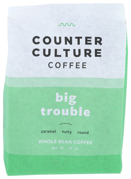 COUNTER CULTURE: Big Trouble Whole Bean Coffee, 24 oz