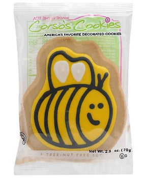 CORSOS COOKIES: Bumble Bee Decorated Cookies, 2.5 oz