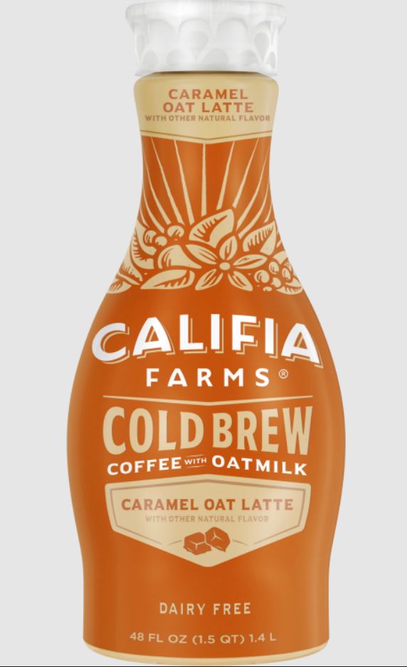 CALIFIA: Cold Brew Caramel Oat Latte, 48 oz