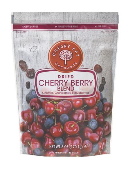 CHERRY BAY ORCHARDS: Dried Cherry Berry Blend, 6 oz