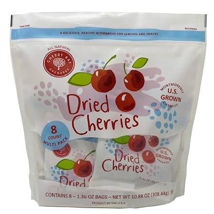 CHERRY BAY ORCHARDS: Dried Cherries Snack Pack, 10.88 oz