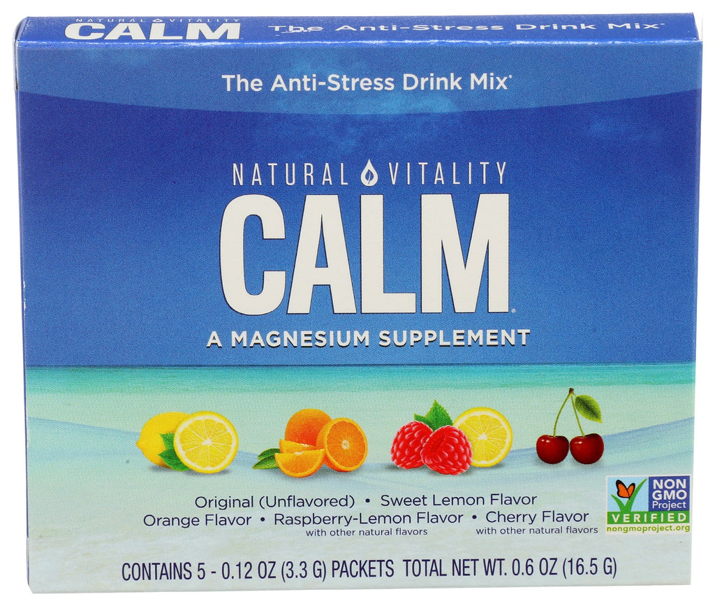 NATURAL VITALITY: Calm Packets, 8 bx