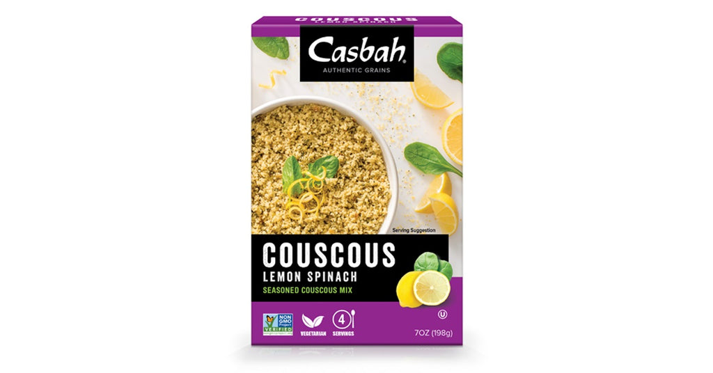 CASBAH: Lemon Spinach Couscous, 7 oz