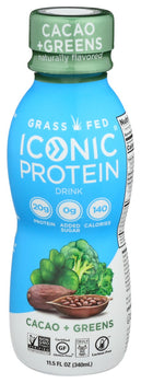 ICONIC: Protein Drink Cacao Greens, 11.5 fo