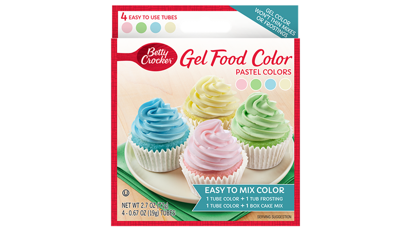 BETTY CROCKER: Food Coloring Pastel, 2.7 oz